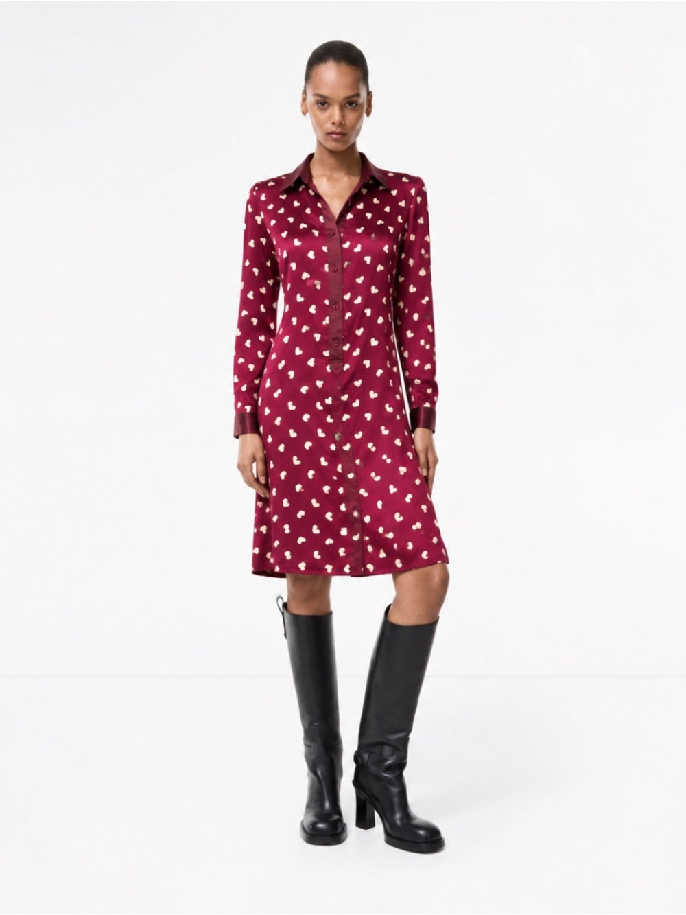 BURBERRY Prorsum Silk Shirt Dress